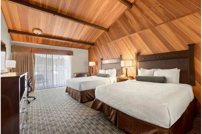 quarto hospedagem imersão monte shasta Olimpo